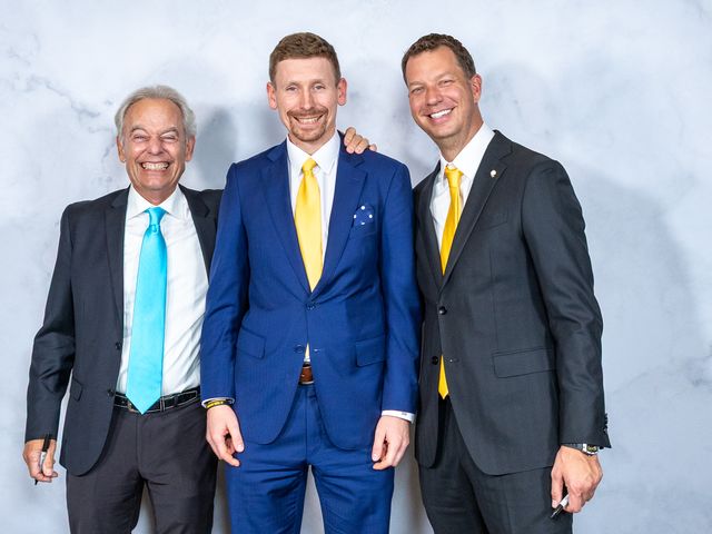 Vincent Hovorka with Hugh Hilton and JT Foxx